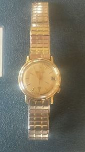 Bulova accutron 218D doctors pulsation watch 18k gold watch