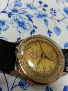 Very rare PIERPONT SCHWEIZ triple day date calendar