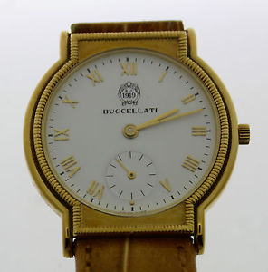 BUCCELLATI OROLOGIO UHREN MONTRE WATCH ORO SOLID GOLD 18 KT MARIO 1919