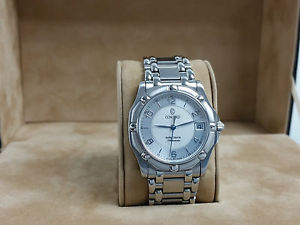 Classic CONCORD SARATOGA 14 A9 230 Mens SL Automatic Silver Stainless Steel MINT