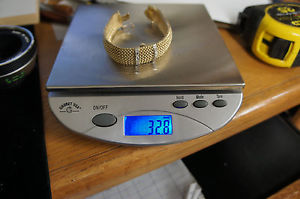 14k Yellow gold and Diamond Ladies wrist watch