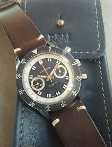 Vintage Wakmann Chronograph Watch-Valjoux 236 *rare*