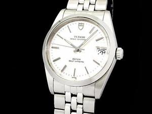 Auth TUDOR Prince Oisutadeito 74000N SS Auto Men's Watch(O A3824)