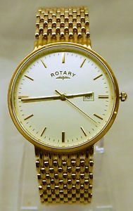 Immaculate Rotary Solid 9ct Gold Watch and 9ct Strap