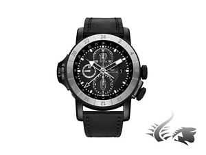 Glycine Airfighter Automatic Watch, GL 754, PVD, Chronograph, 3921.991-LB99B