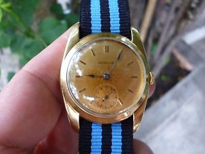 VintageGUBELIN 18k Solid Gold 750, Movement Cal 88IWC , 40.1 Gram , size-35,5mm
