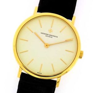 VACHRON CONSTANTIN Historical 31039 K18 X Leather Manual Mint #1022 Free Ship