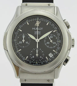 HUBLOT NAVY ELEGANT CHRONO STEEL