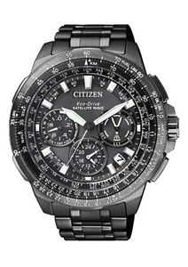 Citizen Eco-Drive Herrenuhr Satellite Wave Air CC9025-51E Titanium schwarz  NEU