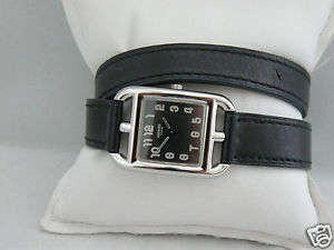 Montre Watch HERMES Cape Cod Black PM