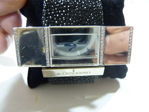 DE GRISOGONO LIPSTICK , ORO BIANCO CON DIAMANTI RARO.