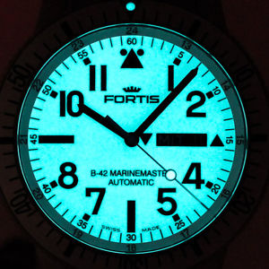 FORTIS B-42 MARINE MASTER WITHE DAY/DATE 42mm AUTOMATIK UHR Ref. 647.11.42 L NEU