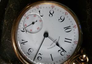 Bailey, Banks, & Biddle Co. 14k gold pocket watch