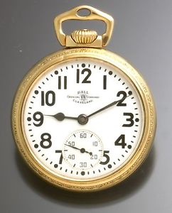 999B Ball Hamilton Railroad Watch 21 Jewel Triple Signed Ball Watch Co Mint Dial
