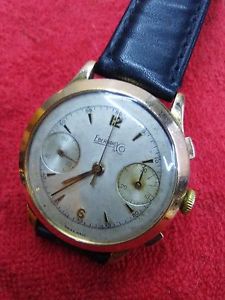 Eberhard extrafort 1940 placcato oro gold plated oversize 40mm