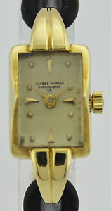 PATEK PHILIPPE AND ULYSSE NARDIN CHRONOMETER CQ GOLD LADY