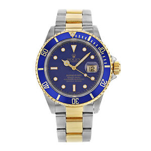 Rolex Submarinista 16613 Acero Inoxidable & 18K Oro Amarillo