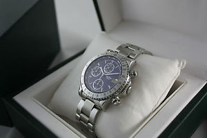 Paul Picot le cronograph ref 4003 1  18 kt gold rotor  b&p  20cm bracelet !