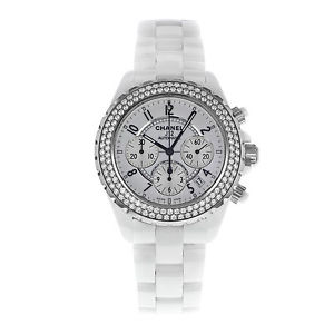 Chanel J12 H1008 Cerámica Blanca Reloj Automático De Hombre