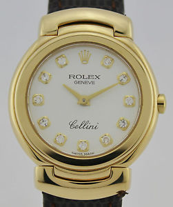 ROLEX CELLINI 6621 LADIES GOLD 18K