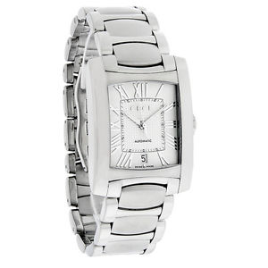 Ebel Brasilia Mens Silver Dial Swiss Automatic Watch 9120M41/62500