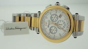 Womens Ferragamo Watch with Stainless Steel Case and Tachymeter