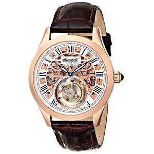 Ingersoll Mens IN5102RG Golden Spike Tourbillon Analog Display Mechanical Hand W