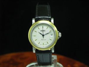 NIVREL HERITAGE LADIES 18kt 750 GOLD EDELSTAHL AUTOMATIC DAMENUHR REF N 230.001