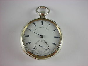 Antique Elgin Pennsylvania Rail Road Co. 18s key wind pocket watch. Made 1871