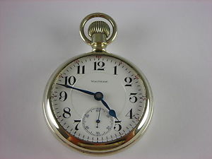Antique Waltham 21 jewel, Model 1892 Pennsylvania Special Rail Road pocket watch