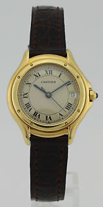 CARTIER QUARTZ 18K GOLD
