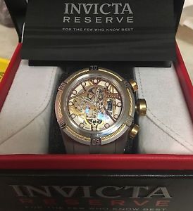 Invicta Reserve Bolt Zeus Swiss Dubois Depraz 14k Gold Automatic Watch NICE!