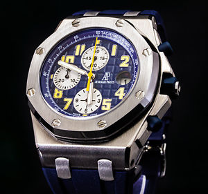 AUDEMARS PIGUET 18K WEISSGOLD ROYAL OAK OFFSHORE CHRONOGRAPH LIMITED VP: 36500E