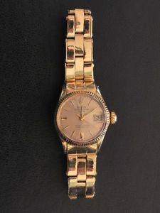 Rolex Datejust (date) Oro Gold Lady Plexy 1960