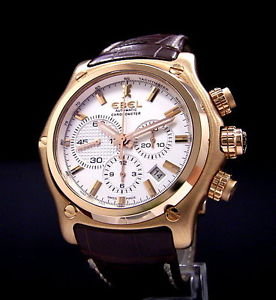 EBEL 1911 BTR 18K ROSE GOLD CHRONOGRAPH AUTOMATIC DATE HERREN NP: 28500 Euro