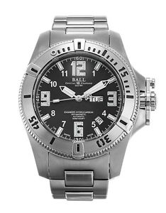 Ball Engineer Hydrocarbon titanium watch, black dial, WF warranty, 100% genuine