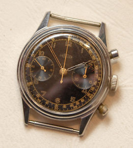 Watch Angelus  Armbanduhr Kaliber 215 Chronograph 38mm stainless steel not work.