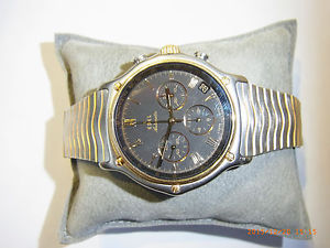 Ebel Sport Chronograph Stahl Gold mit orginalem Stahlband - Herrenuhr!