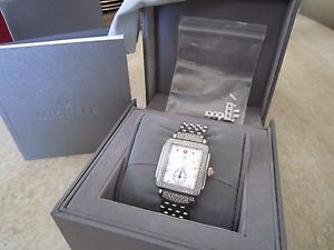 Authentic Michele Deco 16 Diamond Dial MW06VO1A1025 Watch AND DIAMOND STRAP