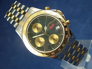 West End Watch CO Sowar Automatic Chronograph Valjoux 7750 Watch NOS 1990S