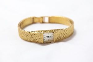 Vintage 18k Gold Bucherer Ladies Watch