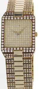 Ladies Concord 18k Yellow Gold & Diamond Watch 51.20.622