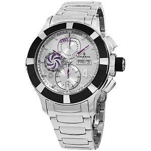 CHARRIOL SUPERSPORTS HERREN 46MM CHRONOGRAPH AUTOMATIKWERK UHR C46AB.930.001