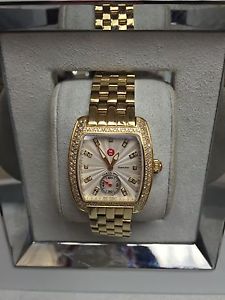 New Michele Urban Mini Diamond Gold, Diamond Dial