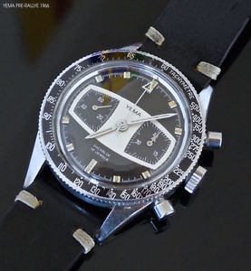 RARE Chronometre VINTAGE YEMA PRE RALLYE de 1966  # RALLYE # RALLYGRAF # DAYTONA