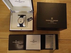 Frederique Constant Slimline Moonphase 705S4S6 Wrist Watch Men Authorized dealer