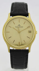JAEGUER LECOULTRE YELLOW GOLD WRISTWATCH