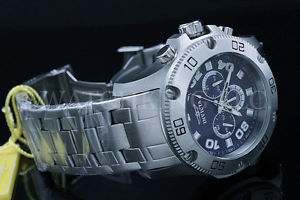 New Invicta Scuba Pro Diver Multi Function Swiss Chronograph S.S Bracelet Watch