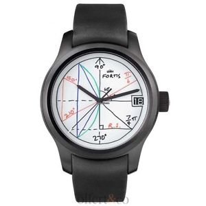 Fortis Men's 655.18.92 K Terrestis 2pi Rolf Sachs Limited Edition Rubber Watch