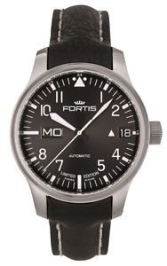 Limited Edition Fortis F-43 Flieger Automatic Steel Mens Watch 700.10.81 L.01